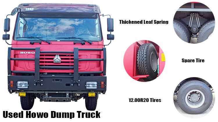 ZZ3527 10 Wheeler Used Howo Dump Truck for Sale in Cameroon