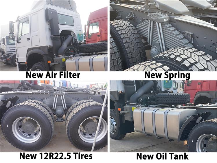 RHD Used Howo 420HP Truck Head for Sale In Tanzania