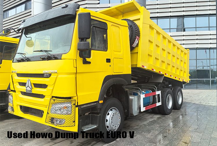 Used Howo 6x4 Euro 5 Dumper Tipper Trucks for Sale in Saudi Arabia