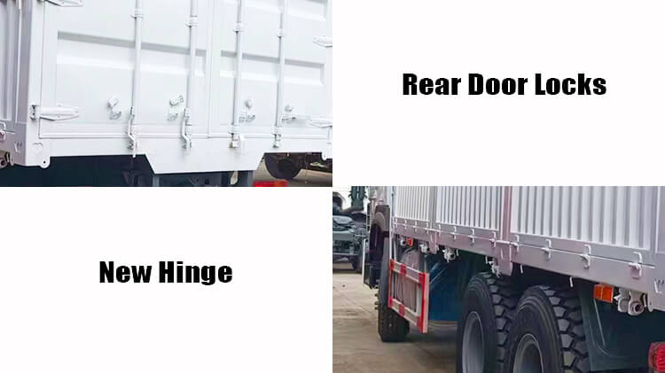 Second Hand Sinotruk Howo 371 Fence Cargo Truck for Sale in Senegal