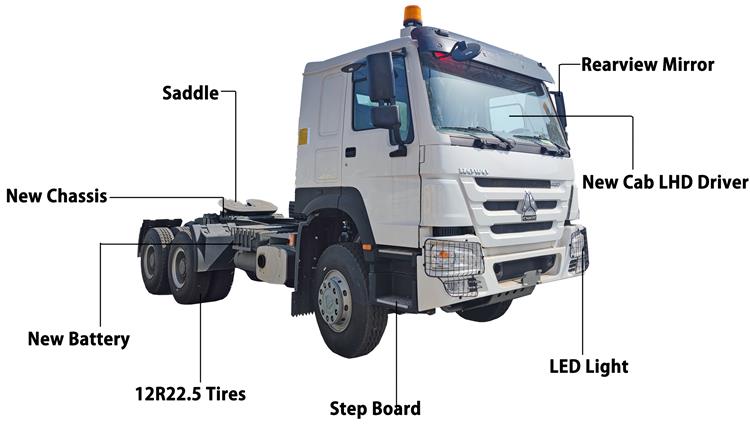 Second Hand Howo 430 Truck Head 6X4 for Sale In Nigeria Lagos