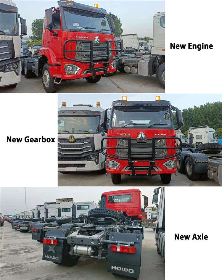 Used Howo Trucks For Sale In Tanzania - Red Euro 2 Used Howo Trucks Tractor