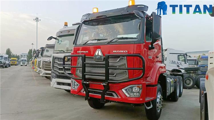 Used Howo Trucks For Sale In Tanzania - Red Euro 2 Used Howo Trucks Tractor