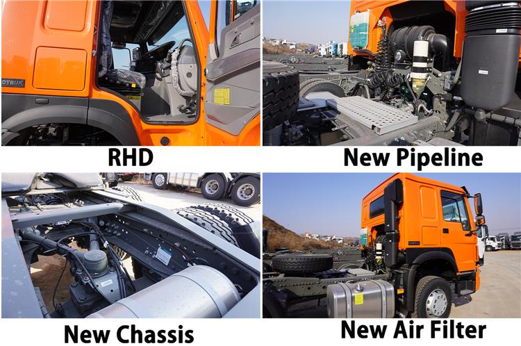 Used Howo 371 Truck Head 6x4 RHD for Sale In Papua New Guinea