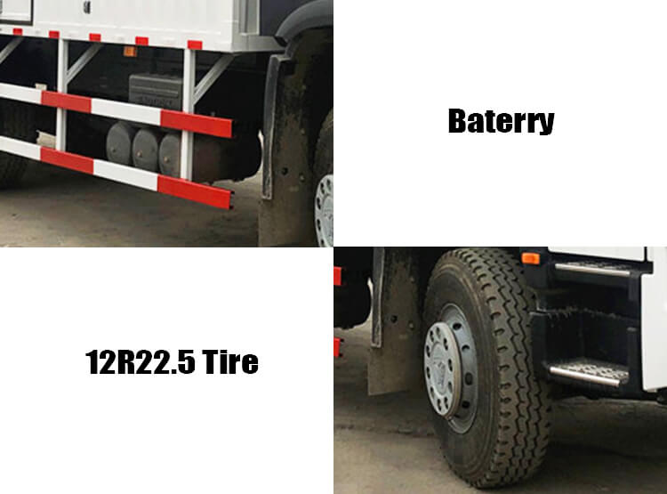 6x4 Sinotruk Howo Used Box Cargo Trucks for Sale in Nigeria