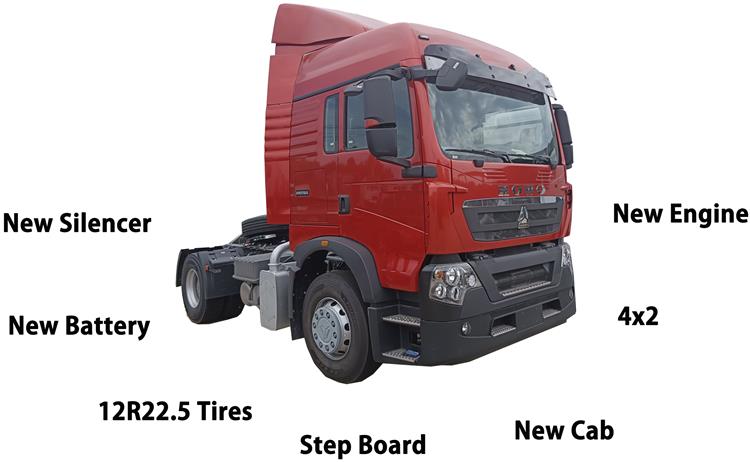Sinotruk Used Howo A7 4x2 Truck Head for Sale In Cameroon