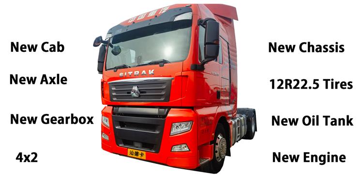 Used Sitrak G7 Truck Tractor 4x2 for Sale - Sitrak Howo