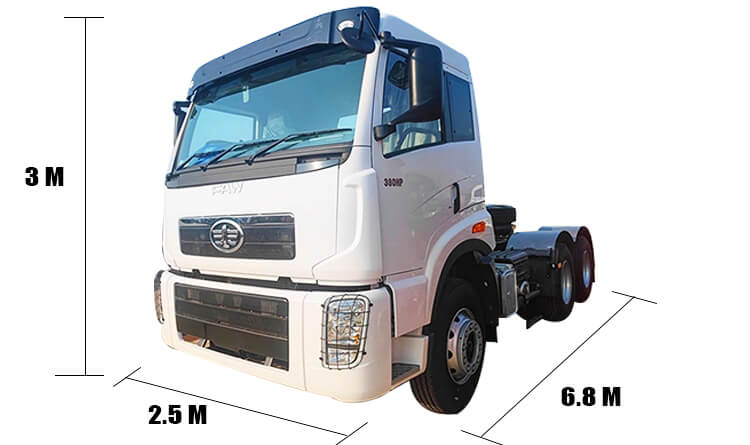 J5p 380 Used Faw Truck Tractor for Sale in Tanzania