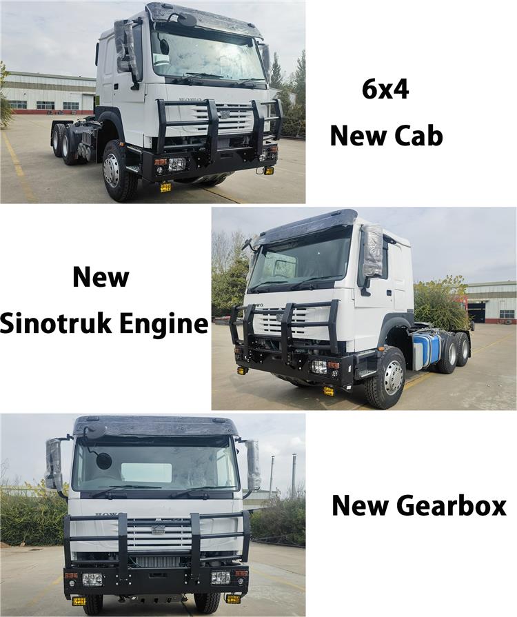 Right Hand Drive Used 6x4 Howo Tractor Head for Sale In Papua New Guinea