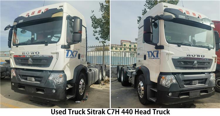 Used Truck Sitrak C7H 440 Head Truck TX7 for Sale In Zambia