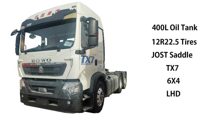 Used Truck Sitrak C7H 440 Head Truck TX7 for Sale In Zambia