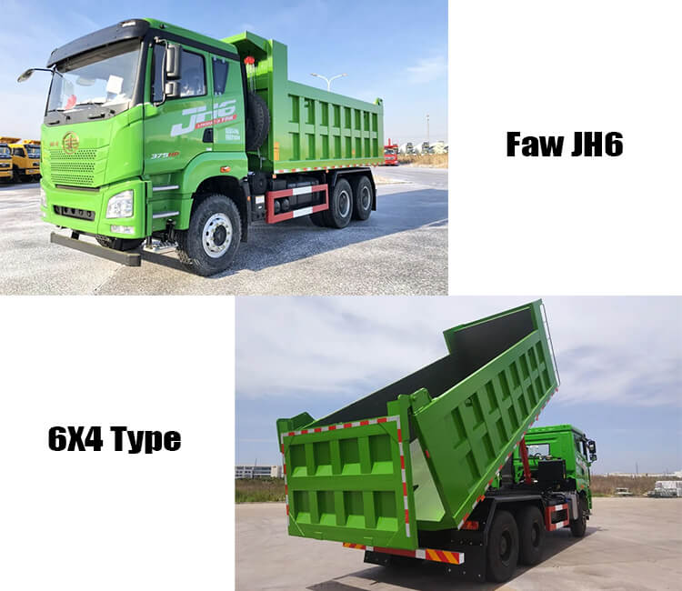 Used Dump Truck Faw Jh6 Price for Sale in Botswana