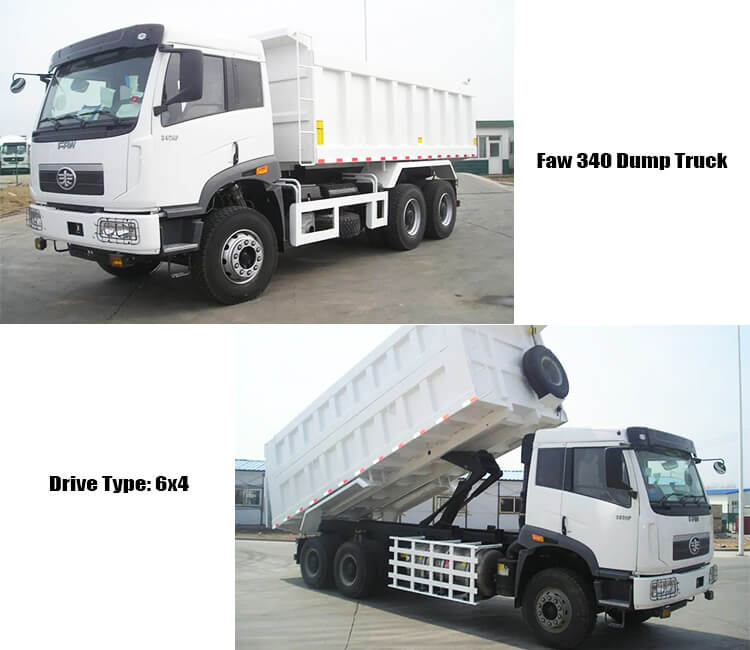 Used Faw Trucks for Sale | Faw 340 6x4 Tipper Truck in Tanzania