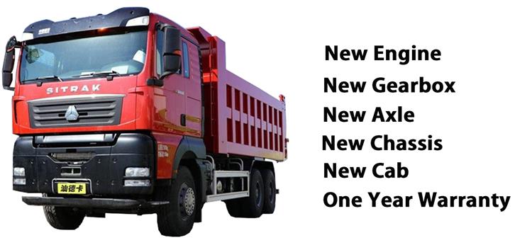 Used Sitrak Dump Truck T7H 6x4 10 Wheeler for Sale In Angola