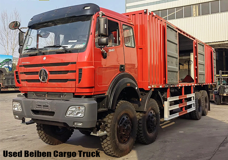 8x4 Beiben Used Cargo Trucks for Sale Near Me by Owner