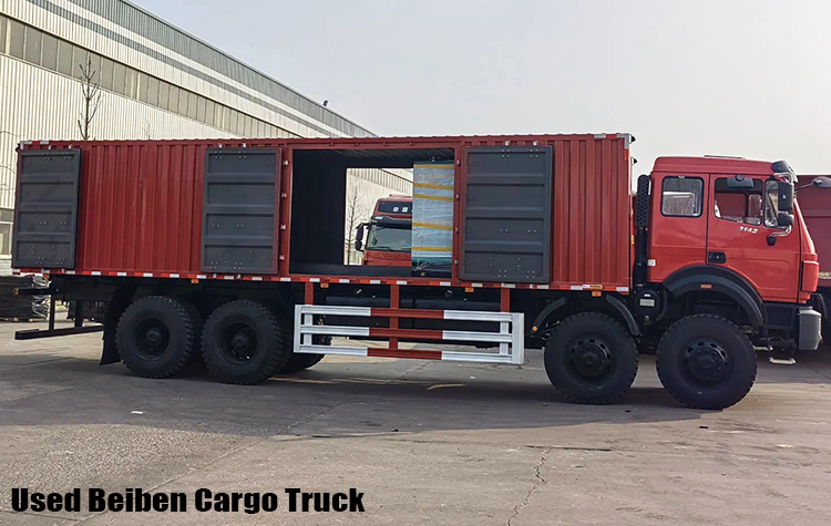 8x4 Beiben Used Cargo Trucks for Sale Near Me by Owner