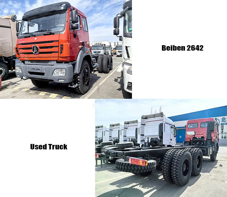Beiben Truck 2023 Used Dump Truck Chassis for Sale in Congo