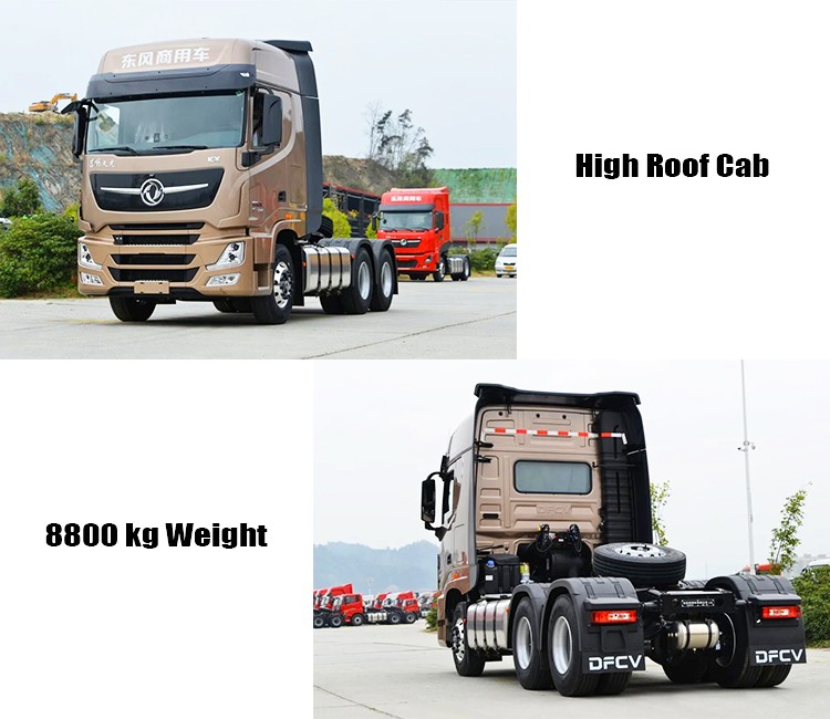 6x4 Used Dongfeng Tractor Truck for Sale
