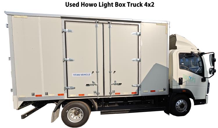 Used Howo Light Truck 4x2 - Used Light Duty Box Trucks for Sale Near Me