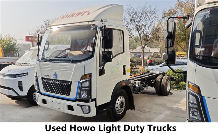 Used Howo Light Duty Trucks Chassis for Sale Near Me In Nigeria