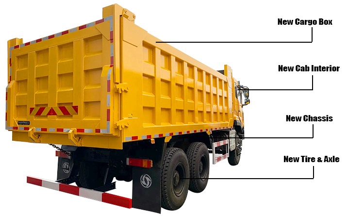 2023 6x4 Used Dongfeng Dump Truck Price