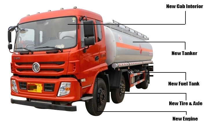 Dongfeng Used Fuel Tanker Trucks for Sale