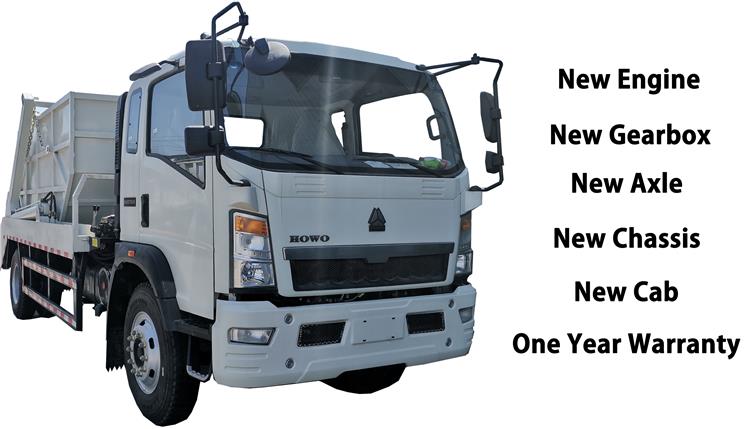 Used Howo Garbage Compactor Truck for Sale In Zambia