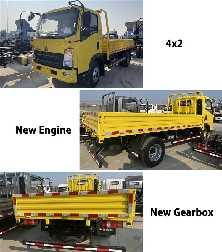 Used Howo Light Cargo Truck Price for 2023 Years Model