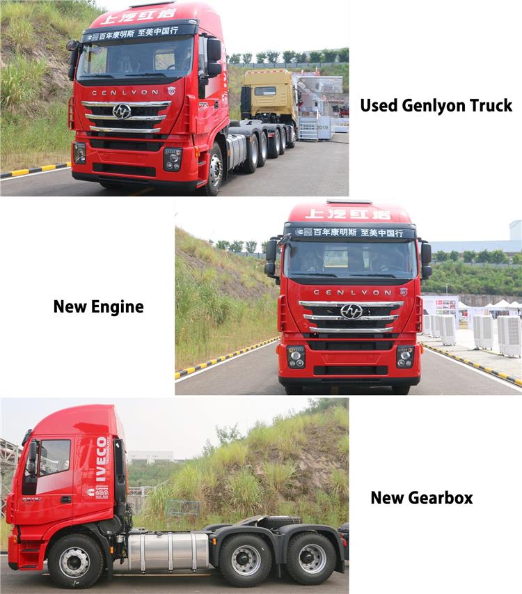Old Second Hand Hongyan Genlyon Truck Tractor for Sale In Cameroon
