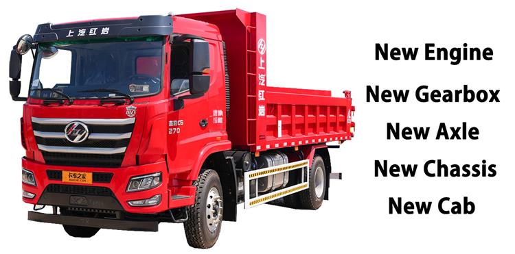 Used Hongyan Tipper Truck 4x2 for Sale In Nigeria