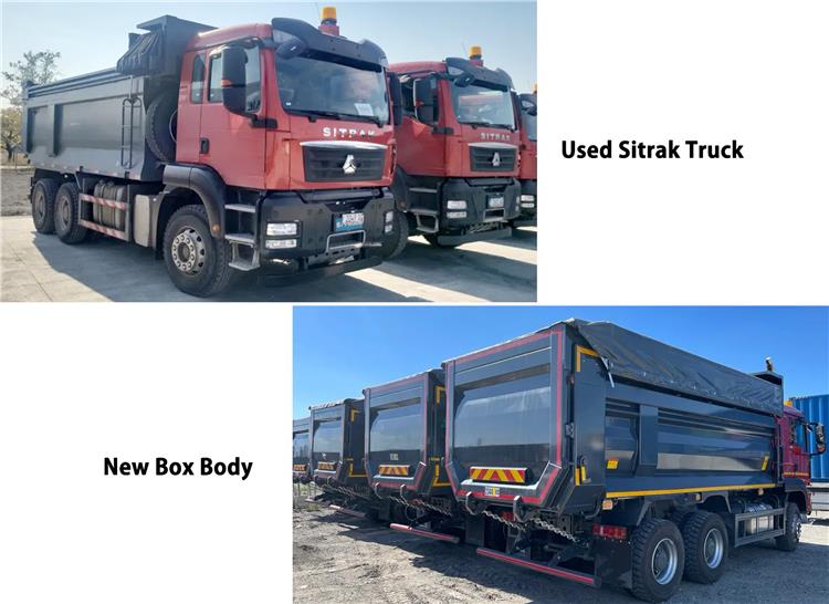 Old Sitrak Dump Truck 6x4 for Sale In Ghana - Sitrak 2022