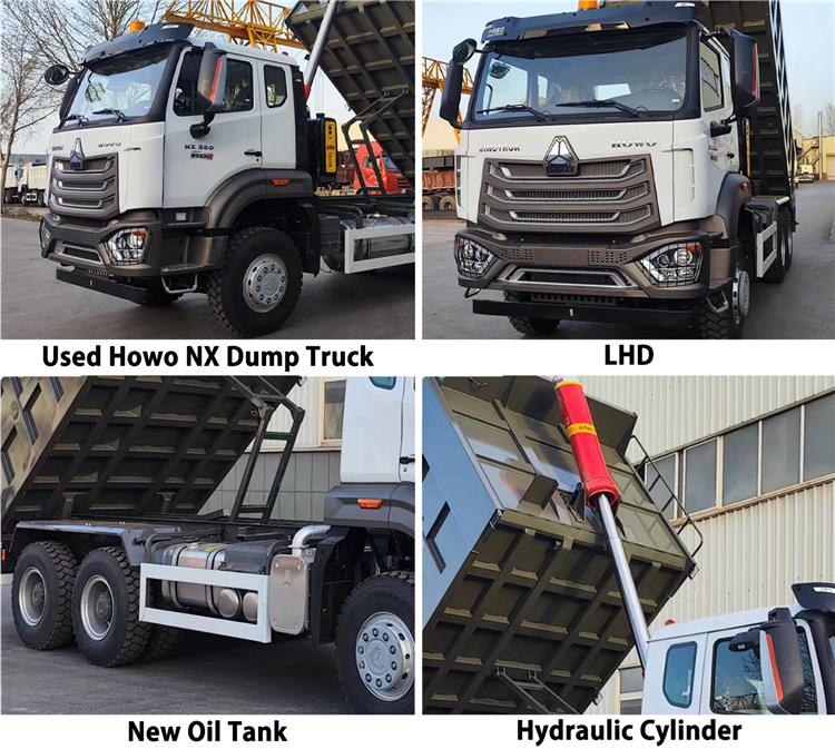 Second Hand Howo N7 Dump Truck Specs for Sale In Saudi Arabia