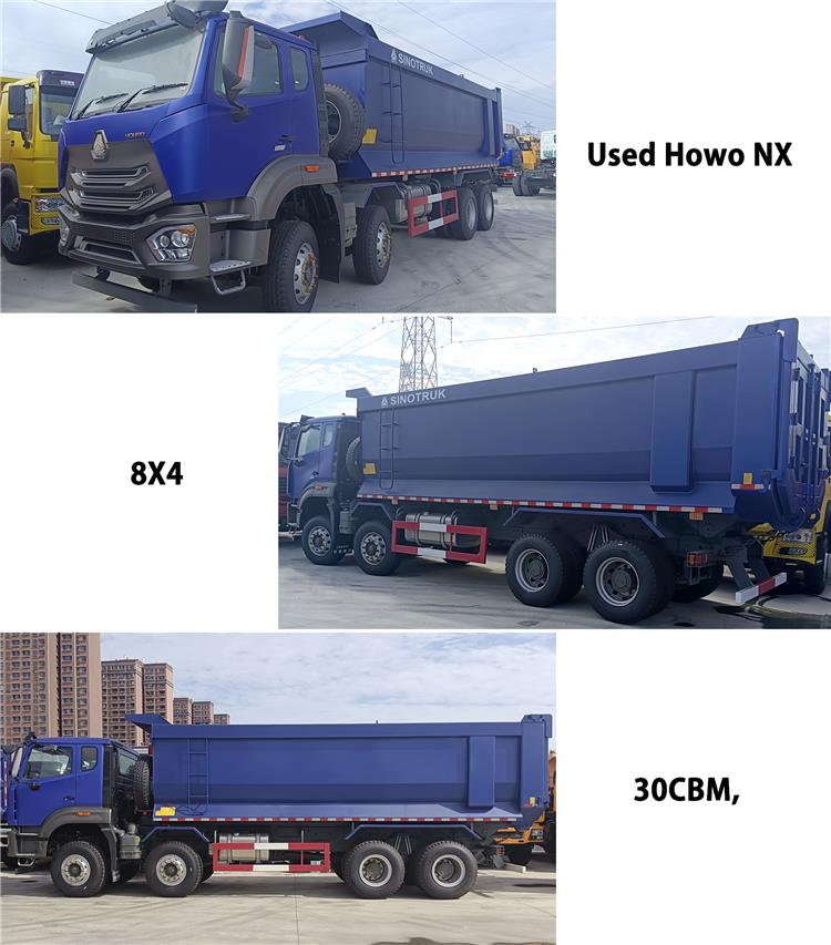 Used Sinotruk Hohan N7G 371 Tipper Truck 8x4 for Sale In Cameroon
