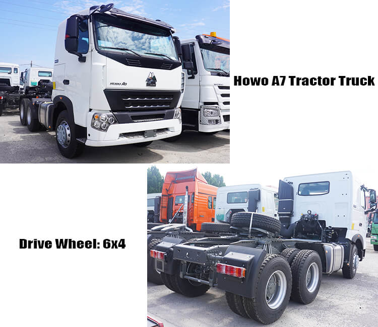 Cnhtc Howo A7 Tractor Truck for Sale in Nigeria