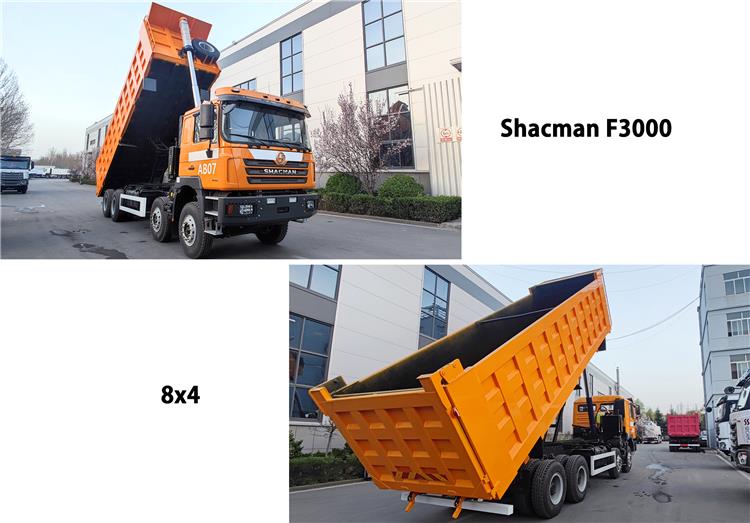 Used Shacman F3000 Tipper Truck 8x4 for Sale In Zimbabwe