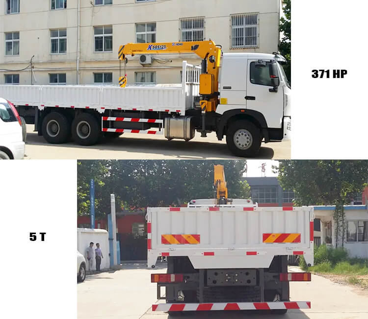 Sinotruk Howo A7 6x4 Used Boom Truck for Sale in Congo