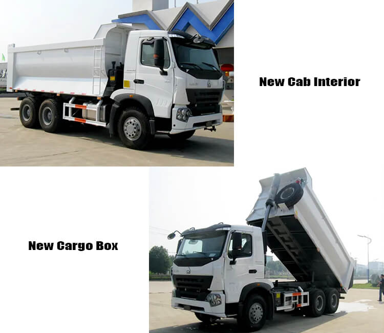 Euro II 10 Tires Used Howo A7 Dump Truck for Sale in Uganda