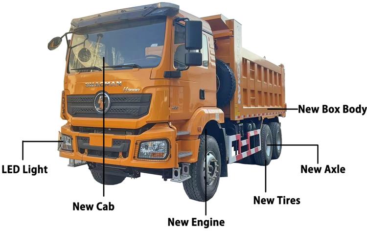 Used Shacman H3000 Dump Truck 6x4 EURO 5 for Sale in Saudi Arabia