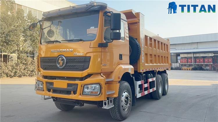 used shacman dump truck