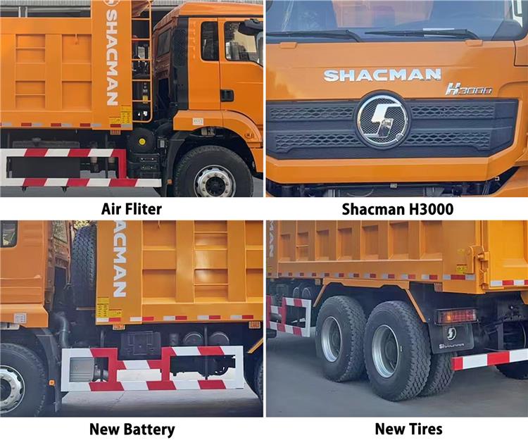 Used Shacman H3000 Dump Truck 6x4 EURO 5 for Sale in Saudi Arabia