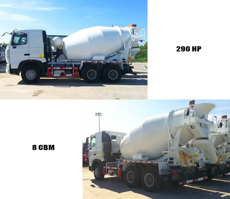 Used Sinotruk Howo A7 Mixer Truck for Sale in Jamaica
