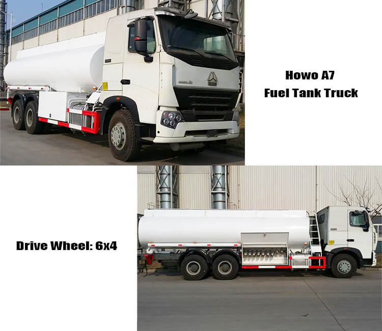 Used 6x4 A7 Howo Fuel Tanker Truck for Sale in Kenya