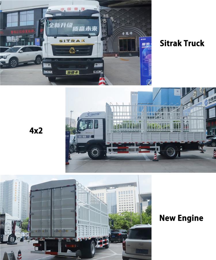 Second Hand Sitrak Truck Cargo 4x2 for Sale In Congo