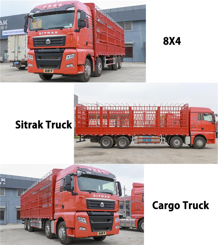 Used Howo Sitrak C7H Cargo Truck for Sale In Ghana