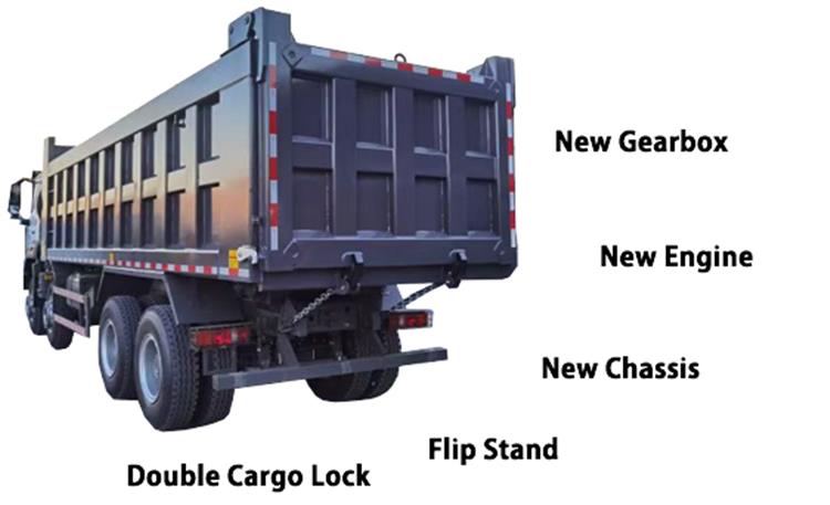 Used CNHTC Hohan Dump Truck NX 400HP Euro 2 for Sale In Mali