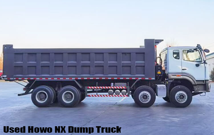 8x4 12 Tires Used Howo Dump Truck for Sale in Lusaka Zambia