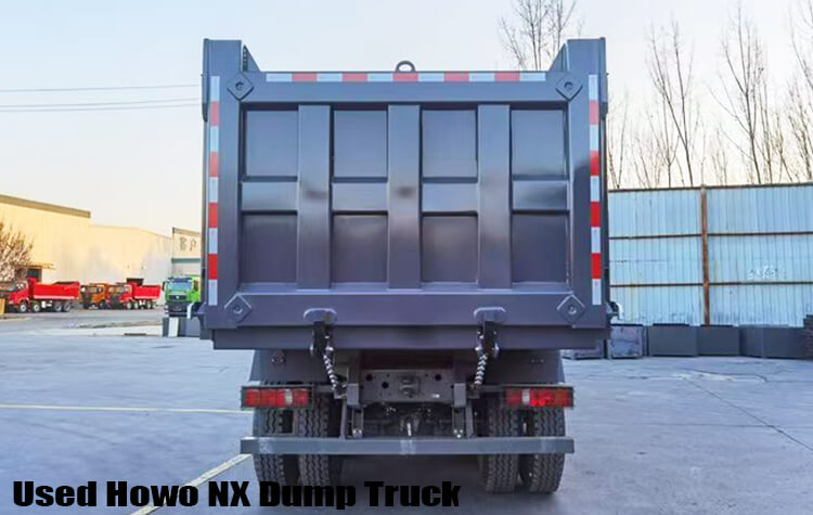 8x4 12 Tires Used Howo Dump Truck for Sale in Lusaka Zambia