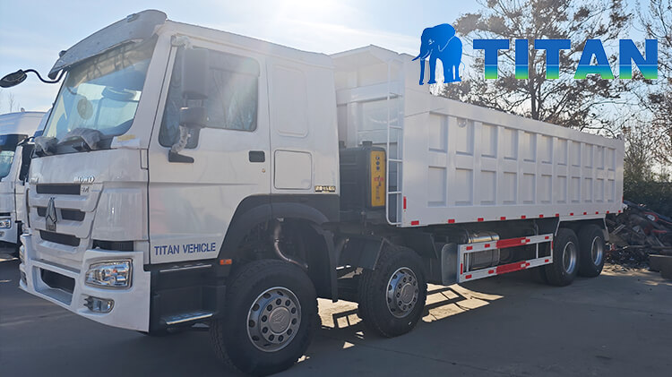 LHD Euro II Used Sinotruk Howo 12 Wheeler Dump Truck for Sale in Sierra Leone