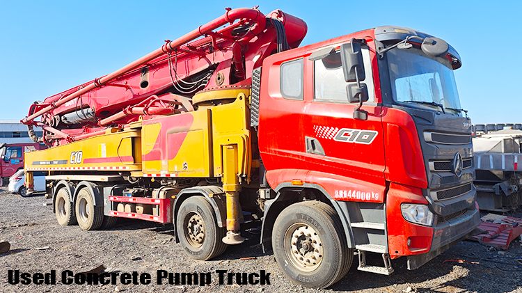 Used Sany 62m Truck Mounted Concrete Pump for Sale