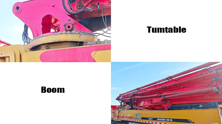 Used Sany 62m Truck Mounted Concrete Pump for Sale